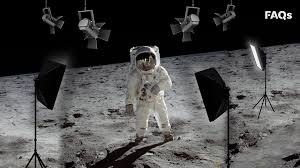 Image result for moon landing conspiracy